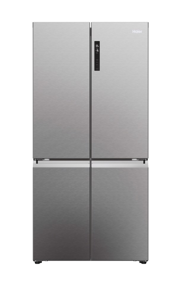 Haier HCR5919ENMP Libera installazione 528 L Platino, Acciaio inox