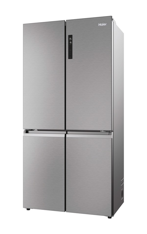 Haier HCR5919ENMP Libera installazione 528 L Platino, Acciaio inox