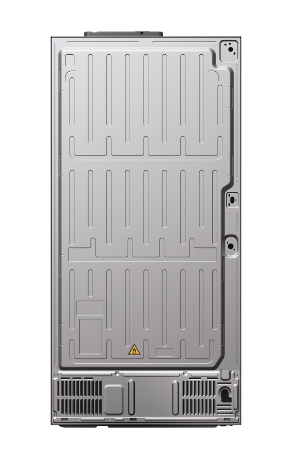 Haier HCR5919ENMP Libera installazione 528 L Platino, Acciaio inox