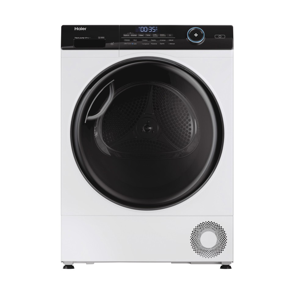 Haier HD100-A3959E-IT asciugatrice Libera installazione Caricamento frontale 10 kg Bianco