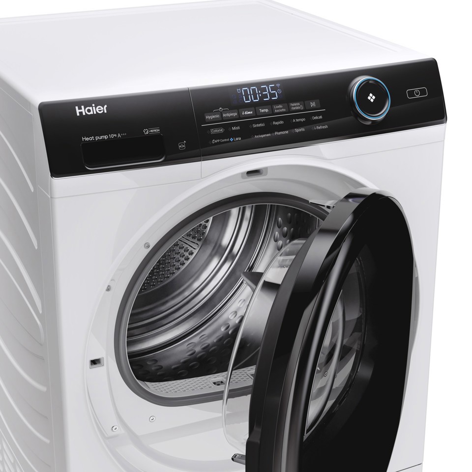 Haier HD100-A3959E-IT asciugatrice Libera installazione Caricamento frontale 10 kg Bianco