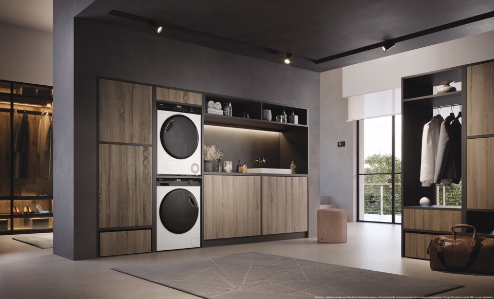 Haier HD100-A3959E-IT asciugatrice Libera installazione Caricamento frontale 10 kg Bianco