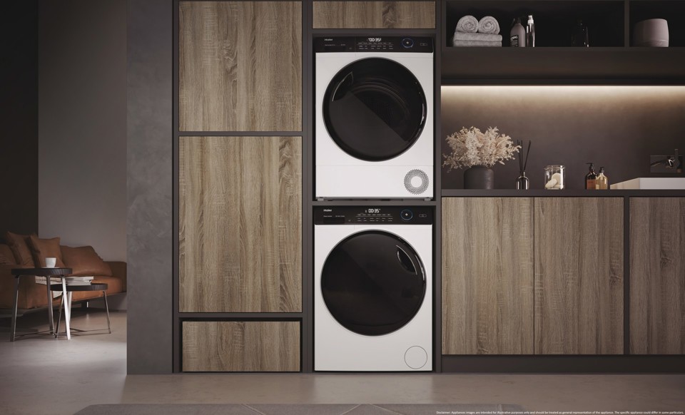 Haier HD100-A3959E-IT asciugatrice Libera installazione Caricamento frontale 10 kg Bianco