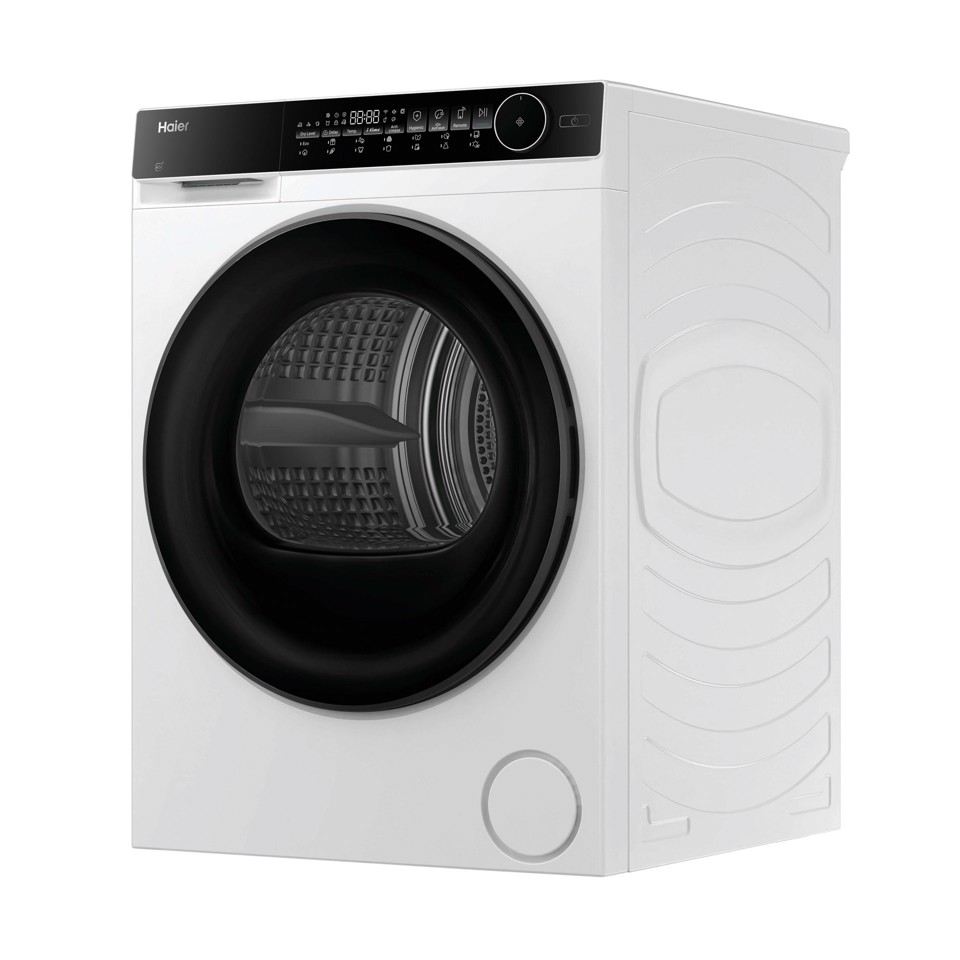 Haier HD100-C367LU1-S asciugatrice Libera installazione Caricamento frontale 10 kg Nero, Bianco