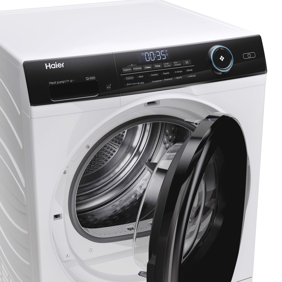 Haier HD110-A2959E asciugatrice Libera installazione Caricamento frontale 11 kg Bianco