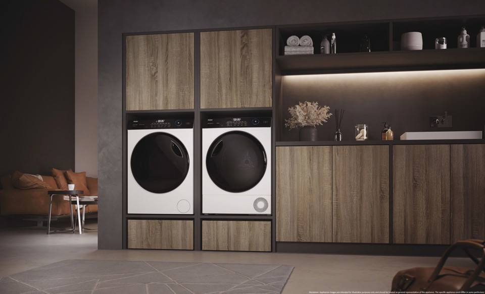 Haier HD110-A2959E asciugatrice Libera installazione Caricamento frontale 11 kg Bianco