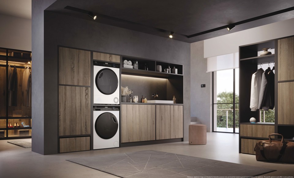 Haier HD110-A2959E asciugatrice Libera installazione Caricamento frontale 11 kg Bianco