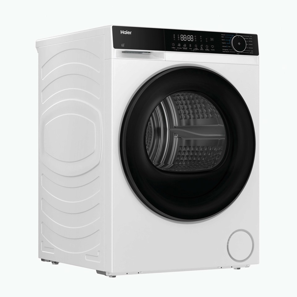 Haier HD120-E357U1-IT asciugatrice Libera installazione Caricamento frontale 12 kg Bianco