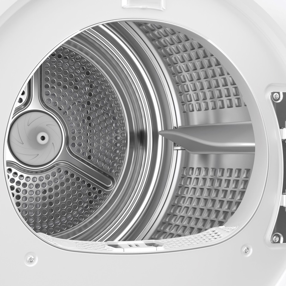 Haier HD120-E357U1-IT asciugatrice Libera installazione Caricamento frontale 12 kg Bianco