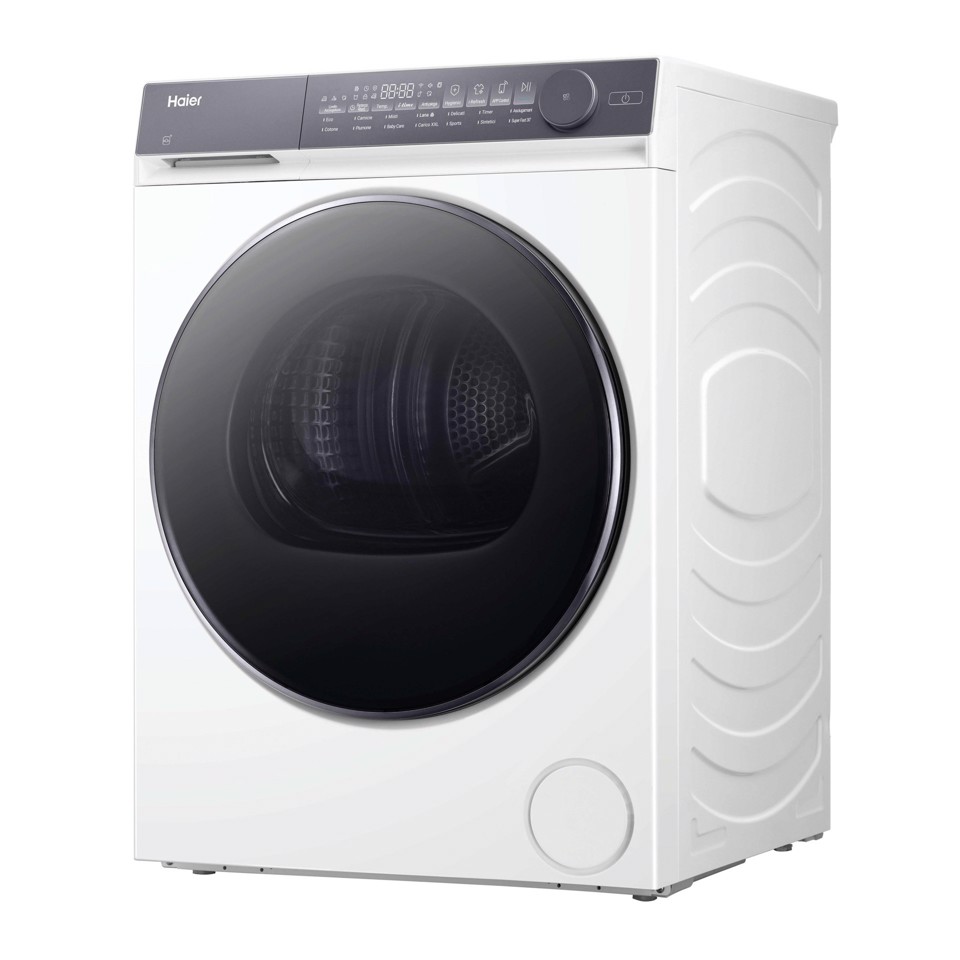 Haier HD80-C367TU1-IT asciugatrice Libera installazione Caricamento frontale 8 kg Bianco