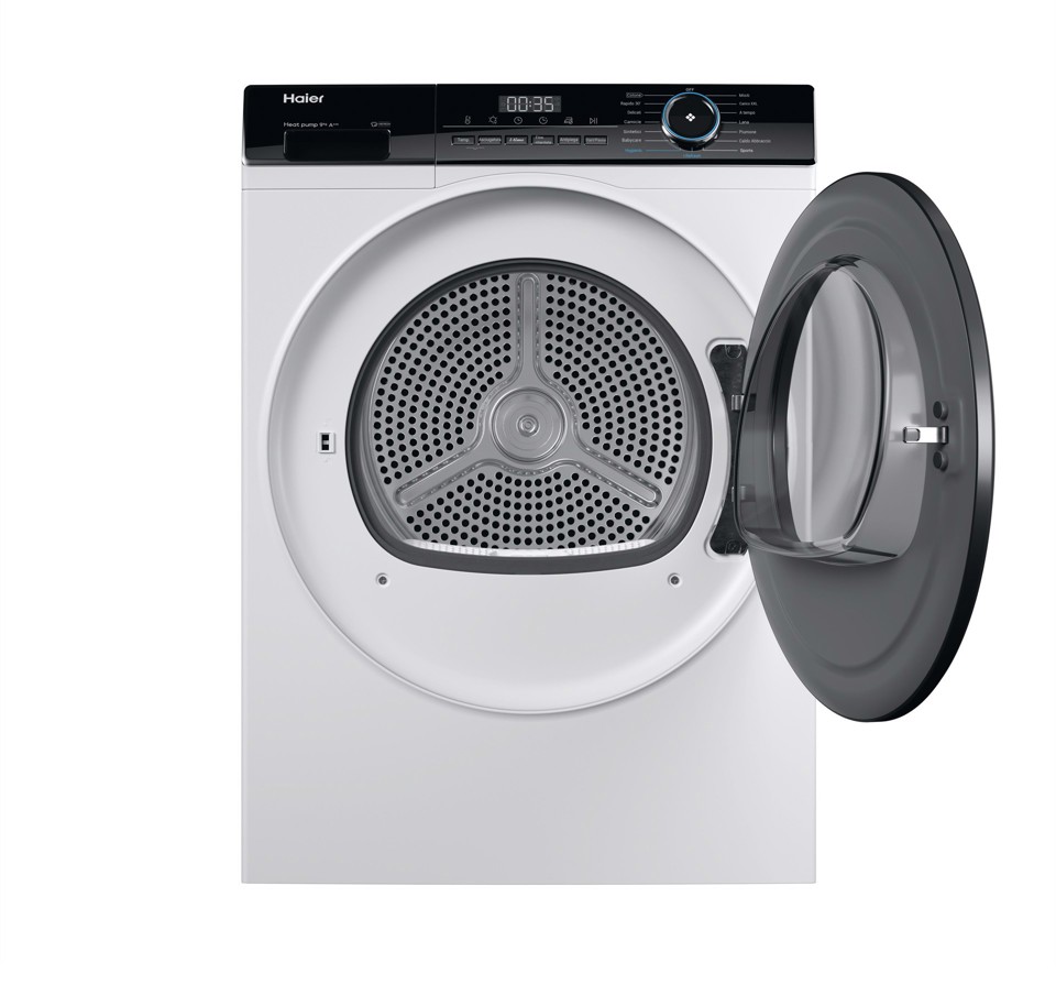 Haier HD90-A3939 asciugatrice Libera installazione Caricamento frontale 9 kg Bianco