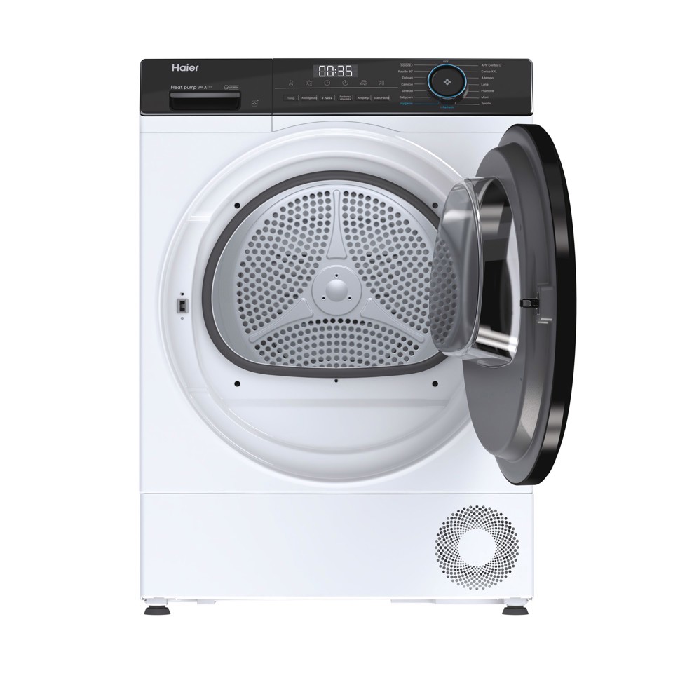 Haier HD90-A3939E asciugatrice Libera installazione Caricamento frontale 9 kg Bianco