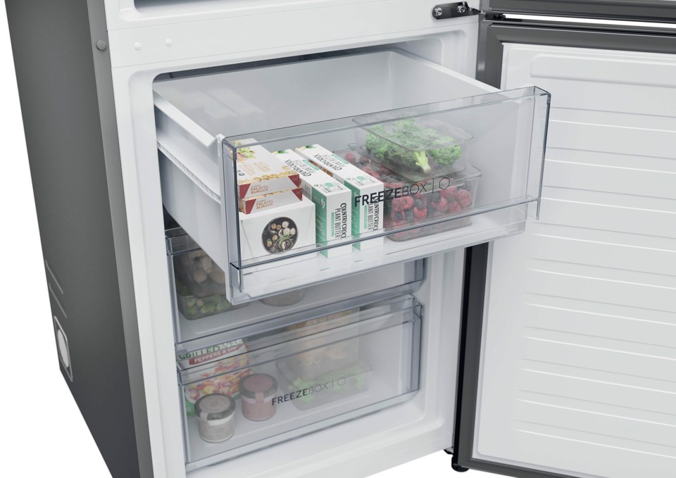 Haier 2D 60 Series 1 PRO HDPR1618ANPD Libera installazione 355 L Acciaio inox