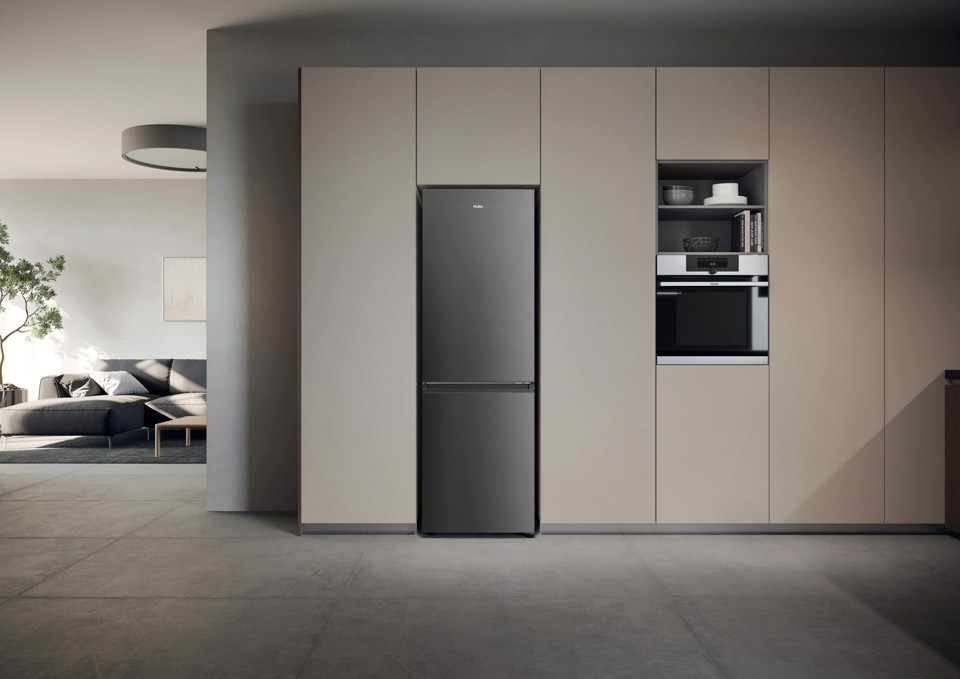 Haier 2D 60 Series 1 PRO HDPR1618ANPD Libera installazione 355 L Acciaio inox