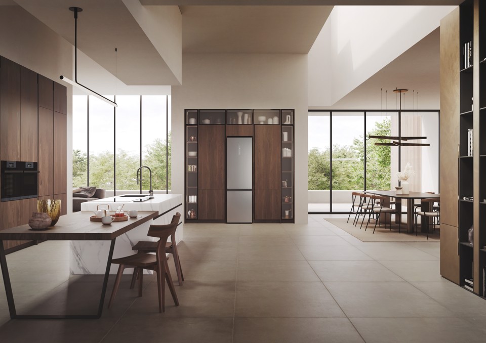 Haier 2D 60 Series 7 Pro HDPW7620ANPK Libera installazione 409 L Acciaio inox