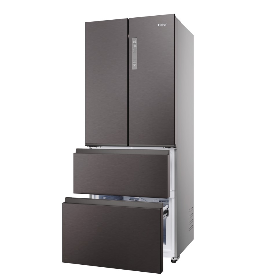 Haier HFR3718ENMD Libera installazione 402 L Acciaio inox