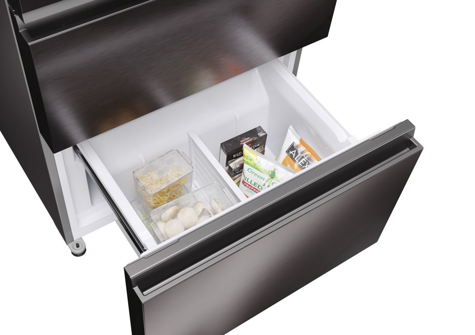 Haier HFR3718ENMD Libera installazione 402 L Acciaio inox