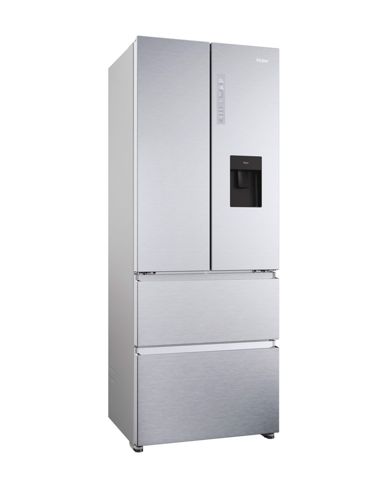 Haier HFR5719EWMG Libera installazione 444 L Argento