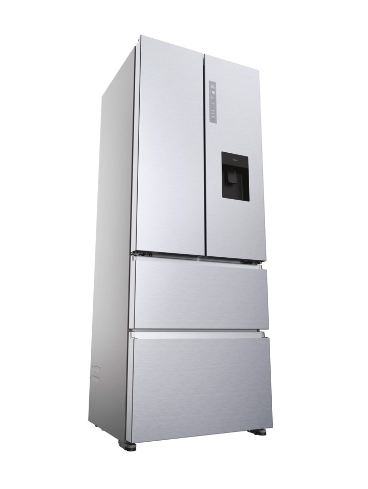 Haier HFR5719EWMG Libera installazione 444 L Argento