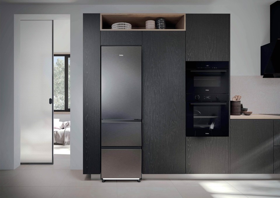 Haier 3D 55 Series 3 HTR3518ENMX Libera installazione 303 L Acciaio inox