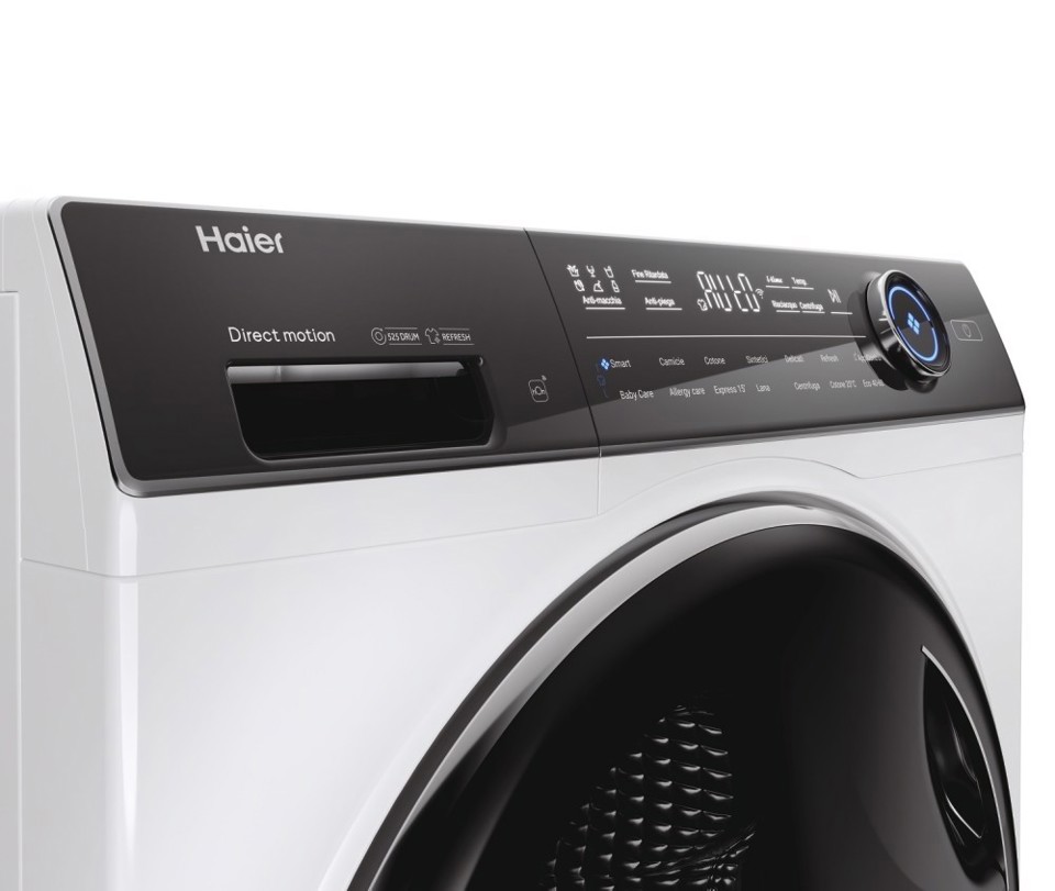 Haier HW120-B14979NEU1 lavatrice Caricamento frontale 12 kg 1400 Giri/min Bianco