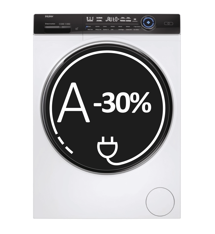 Haier HW120-B14979NEU1 lavatrice Caricamento frontale 12 kg 1400 Giri/min Bianco