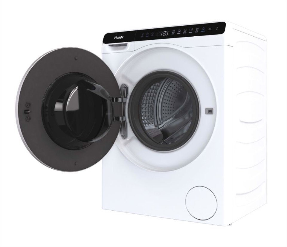 Haier HW50-BP12307-S lavatrice MiniDrum dimensioni ridotte Caricamento frontale 5 kg 1200 Giri/min A Bianco