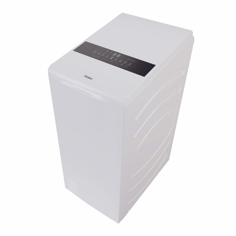 Haier HW90-BPD13386U1 lavatrice Caricamento dall'alto 9 kg 1300 Giri/min Bianco
