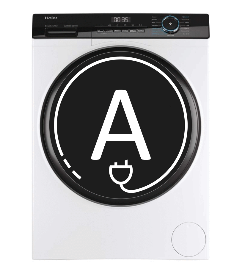 Haier I-Pro Series 3 HW80-B14939 lavatrice Caricamento frontale 8 kg 1400 Giri/min A Bianco