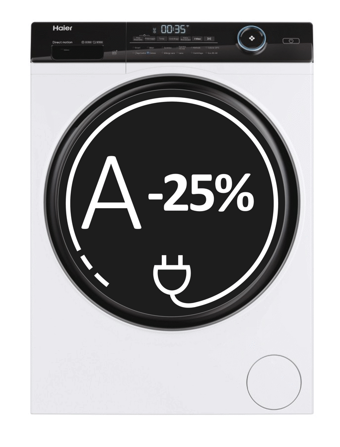 Haier I-Pro Series 5 HW90-B14959NEUIT lavatrice Caricamento frontale 9 kg 1400 Giri/min Bianco