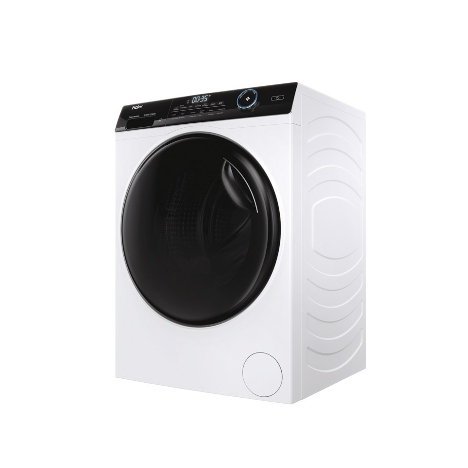 Haier I-Pro Series 5 I-Pro Serie 5, Lavatrice Carica Frontale 9 KG, 25% più efficente della classe A, 1400 giri, Bianco, Direct Motion, Refresh, Wi-Fi, HW90-B14959NEUIT