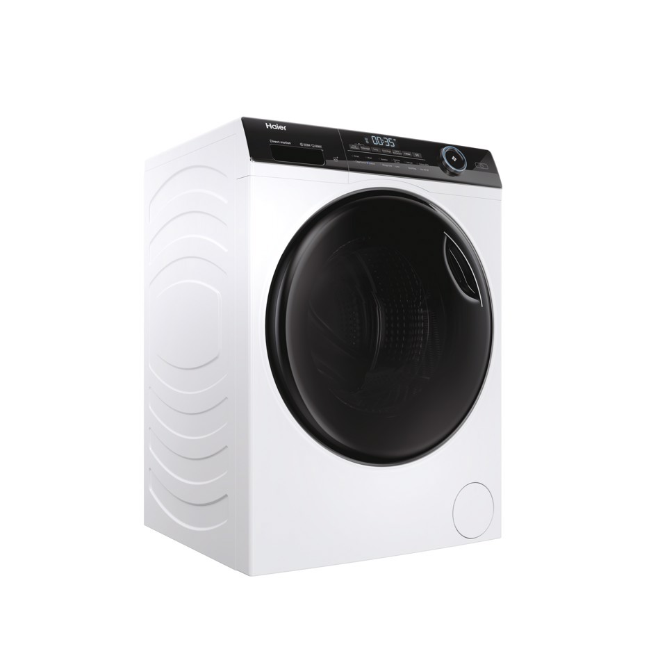 Haier I-Pro Series 5 I-Pro Serie 5, Lavatrice Carica Frontale 9 KG, 25% più efficente della classe A, 1400 giri, Bianco, Direct Motion, Refresh, Wi-Fi, HW90-B14959NEUIT