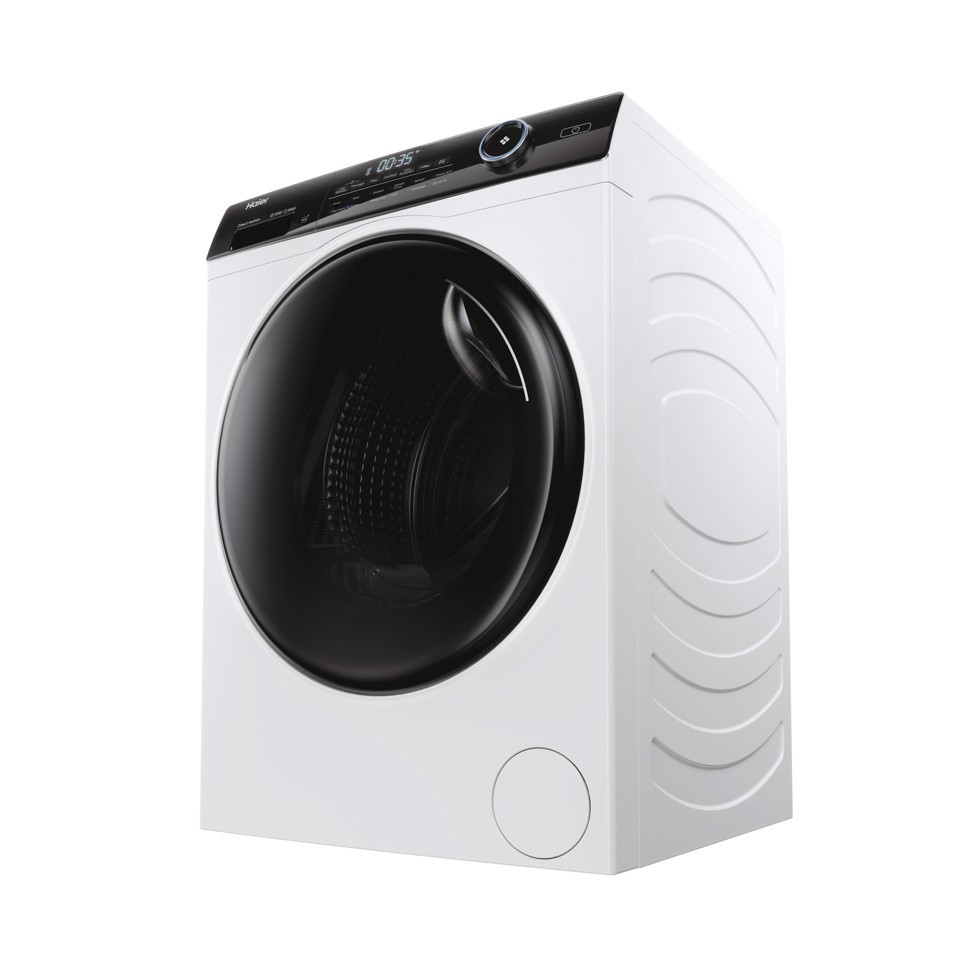 Haier I-Pro Series 5 I-Pro Serie 5, Lavatrice Carica Frontale 9 KG, 25% più efficente della classe A, 1400 giri, Bianco, Direct Motion, Refresh, Wi-Fi, HW90-B14959NEUIT