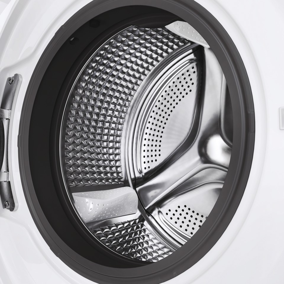 Haier I-Pro Series 5 I-Pro Serie 5, Lavatrice Carica Frontale 9 KG, 25% più efficente della classe A, 1400 giri, Bianco, Direct Motion, Refresh, Wi-Fi, HW90-B14959NEUIT