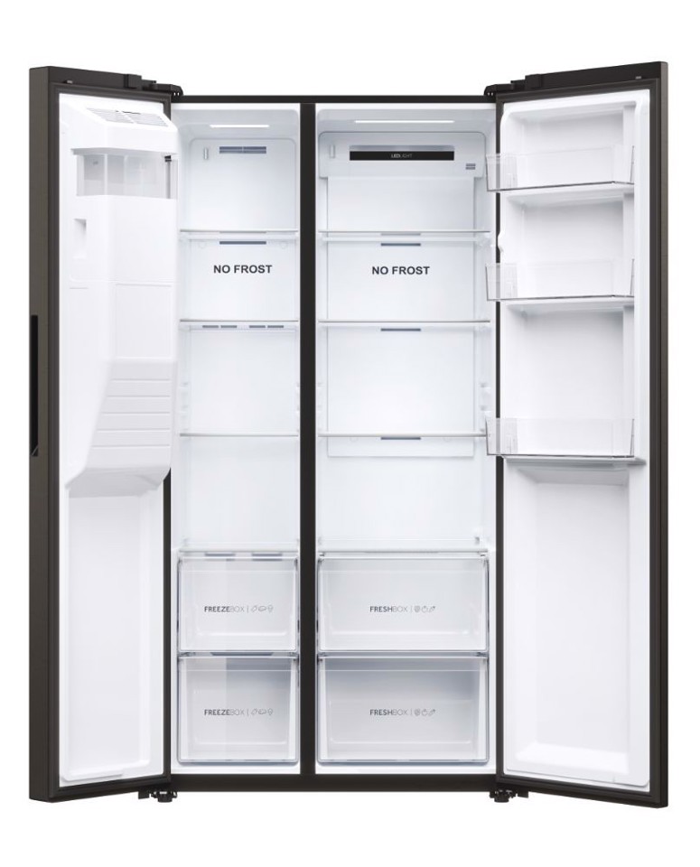 Haier SBS 90 Serie 5 HSR5918DIPB frigorifero side-by-side Libera installazione 511 L D Nero