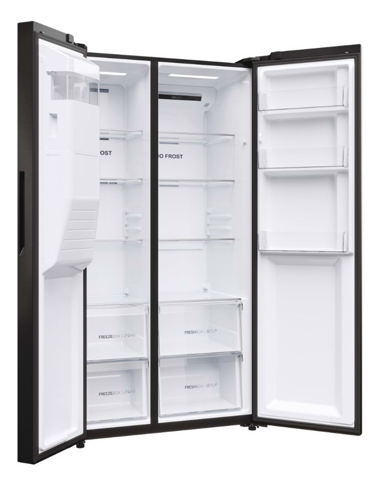 Haier SBS 90 Serie 5 HSR5918DIPB frigorifero side-by-side Libera installazione 511 L D Nero