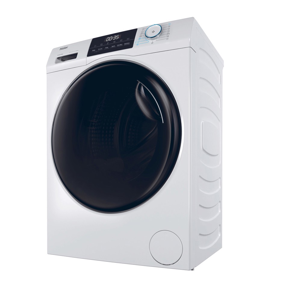Haier Serie 1, Lavasciuga 10+6 KG, 20% più efficente della classe A, 1600 giri, Bianco, Inverter, Refresh, HWD100-BP16929AS