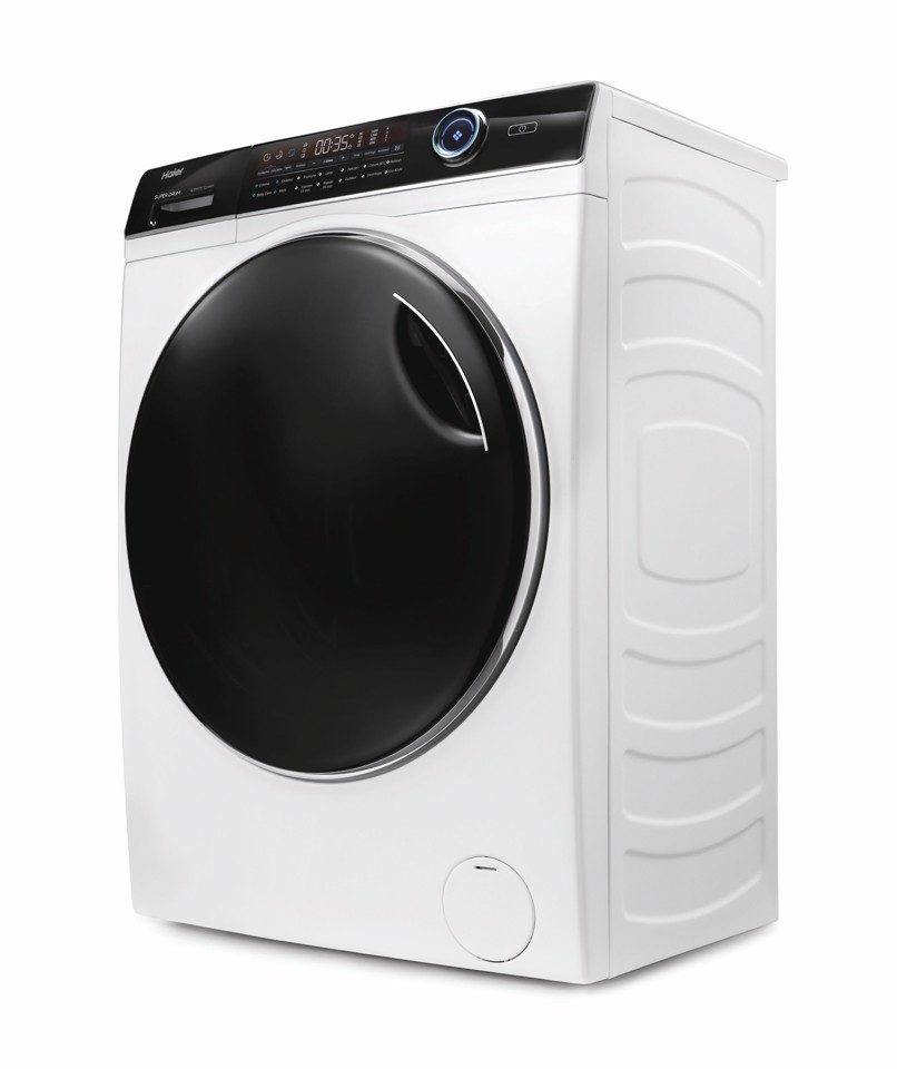 Haier SuperDrum, Lavatrice Carica Frontale 15 KG, Classe A, 1400 giri, Bianco, Inverter, Refresh, HW150-BP14986EIT