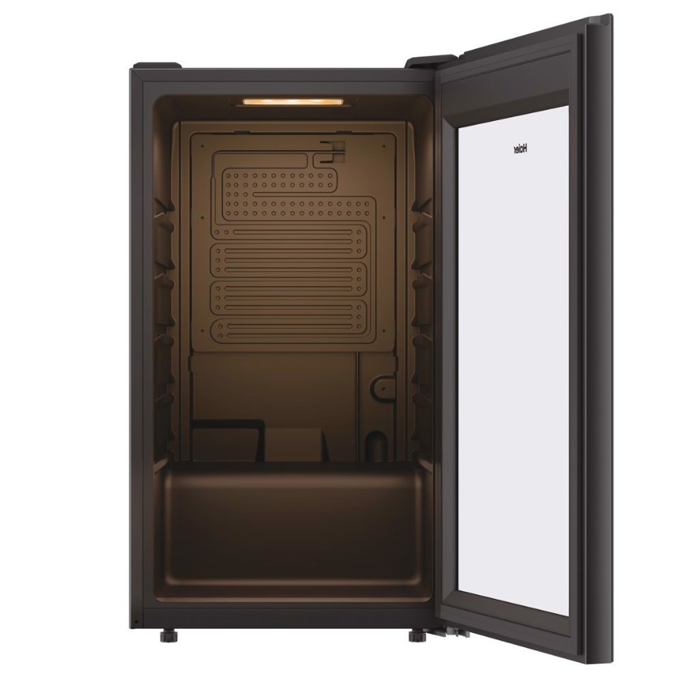 Haier Wine Bank 50 Serie 3 HWS34GGH1 Cantinetta vino con compressore Libera installazione Nero 34 bottiglia/bottiglie