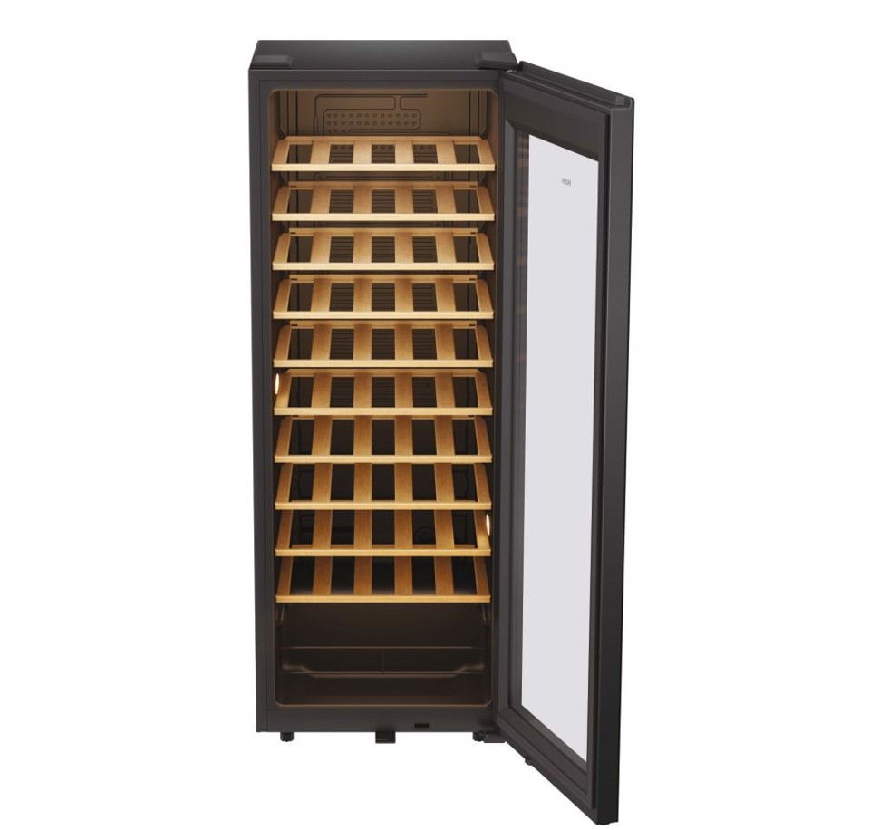 Haier Wine Bank 50 Serie 3 HWS58GGH1 Libera installazione Nero 58 bottiglia/bottiglie