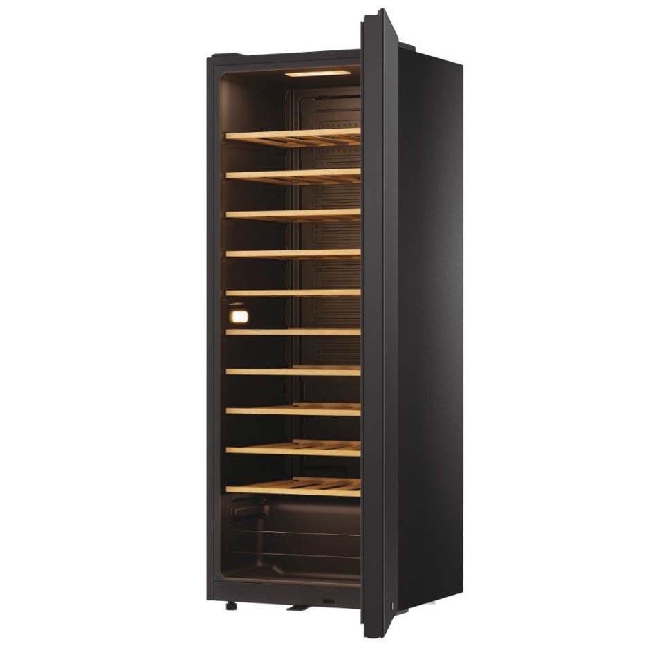 Haier Wine Bank 50 Serie 3 HWS58GGH1 Libera installazione Nero 58 bottiglia/bottiglie