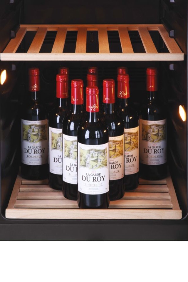 Haier Wine Bank 50 Serie 5 HWS49GA Cantinetta vino con compressore Libera installazione Nero 49 bottiglia/bottiglie