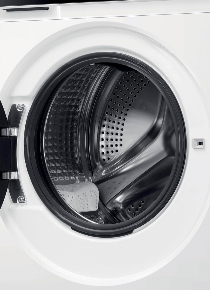Haier X Series 5, Lavatrice Carica Frontale 8 KG, 30% più efficente della classe A, 1400 giri, Bianco, AI PowerDrive, Vapore, Wi-Fi, Smart AI, Super Fast 15', HW80-BP14357U-IT