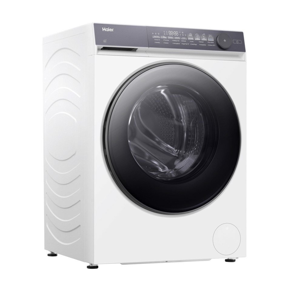 Haier X Series 7, Lavasciuga Slim 8+5 KG, 30% più efficente della classe A, 1400 giri, Bianco, Inverter, Vapore, Wi-Fi, HWD80BP14367TUIT