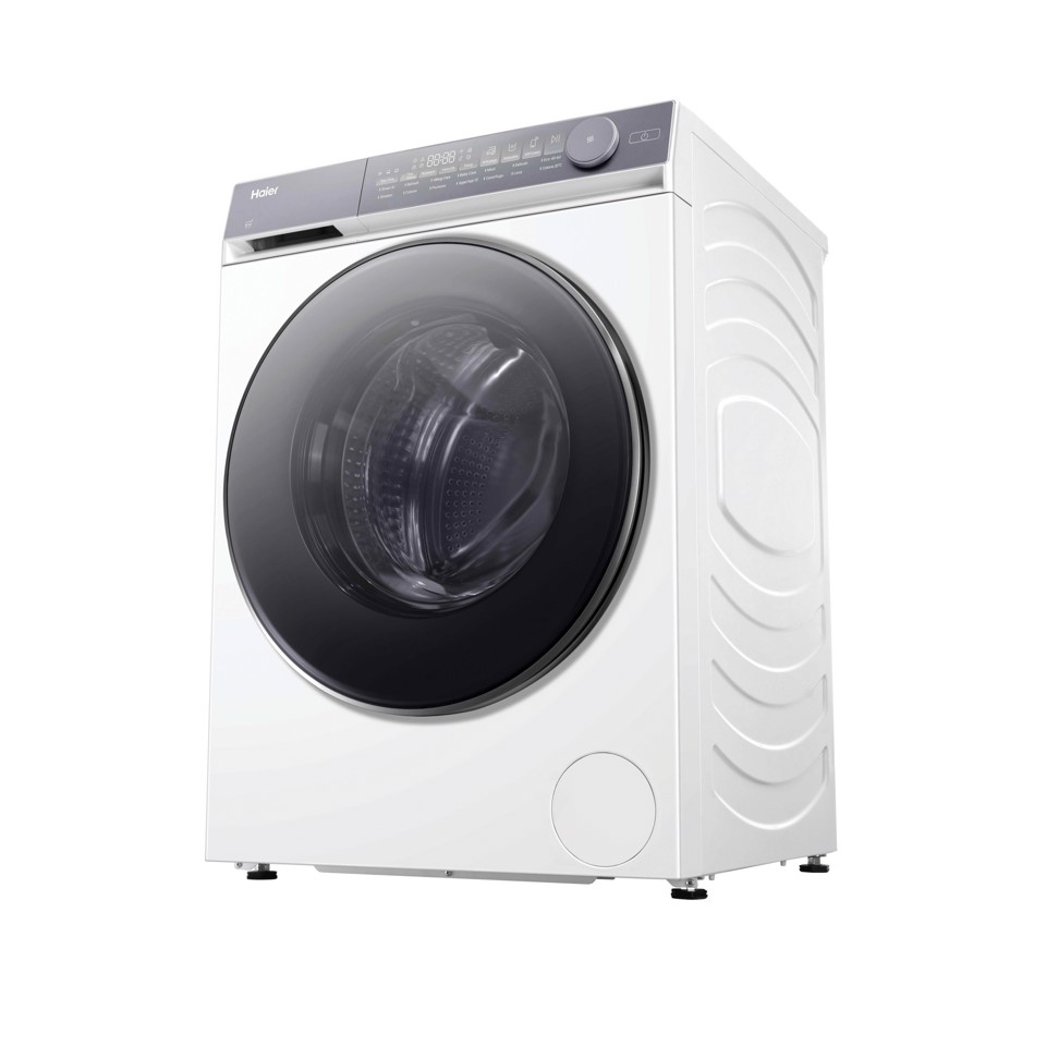 Haier X Series 7, Lavatrice Carica Frontale 10 KG, 30% più efficente della classe A, 1400 giri, Bianco, Direct Motion, Vapore, Wi-Fi, Smart AI, Scruscotto Anti-impronta, 360° ABT, HW100-B14367U-IT