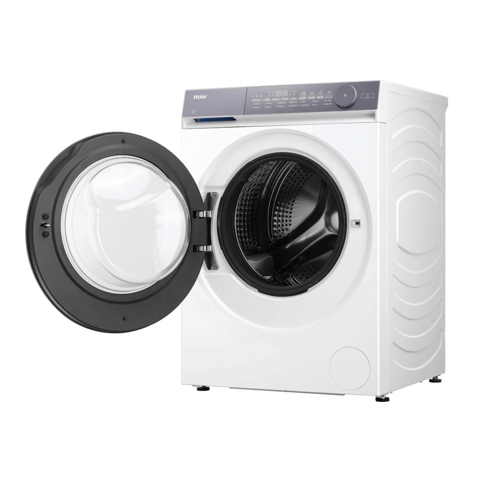 Haier X Series 7, Lavatrice Carica Frontale 10 KG, 30% più efficente della classe A, 1400 giri, Bianco, Direct Motion, Vapore, Wi-Fi, Smart AI, Scruscotto Anti-impronta, 360° ABT, HW100-B14367U-IT