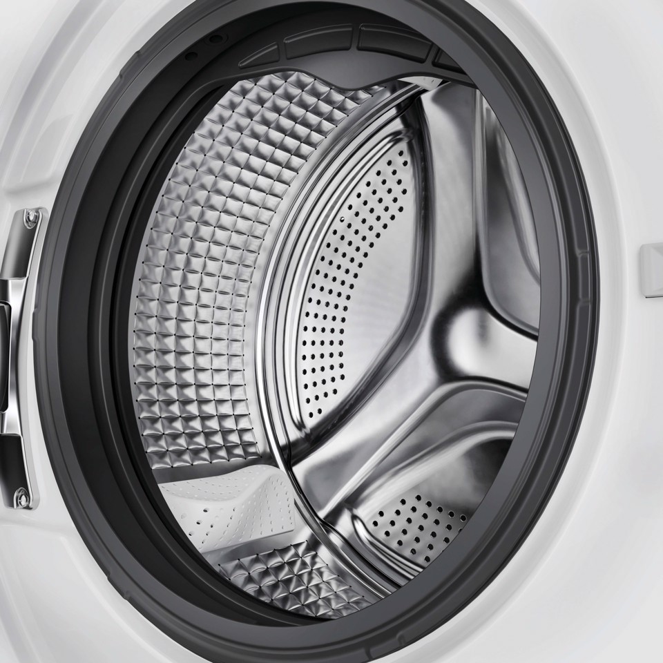 Haier X Series 7, Lavatrice Carica Frontale 10 KG, 30% più efficente della classe A, 1400 giri, Bianco, Direct Motion, Vapore, Wi-Fi, Smart AI, Scruscotto Anti-impronta, 360° ABT, HW100-B14367U-IT