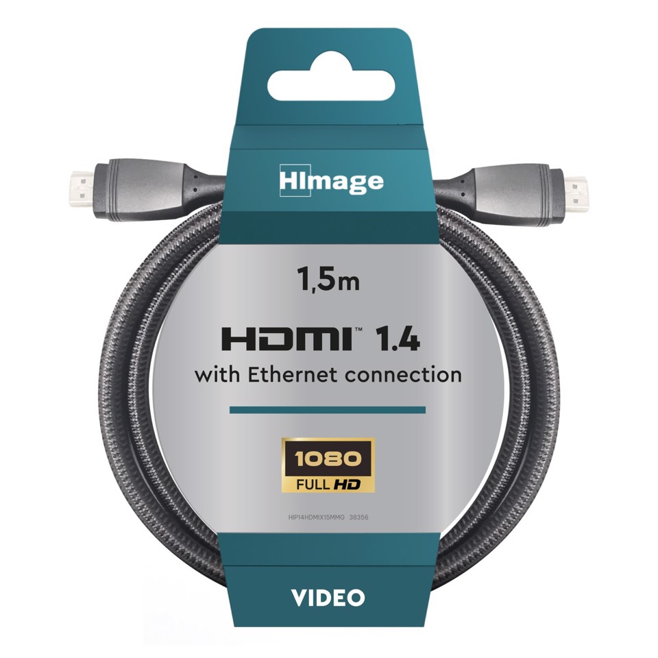 HIMAGE HIP14HDMIX15MMG cavo HDMI 1,5 m HDMI tipo A (Standard) Grigio