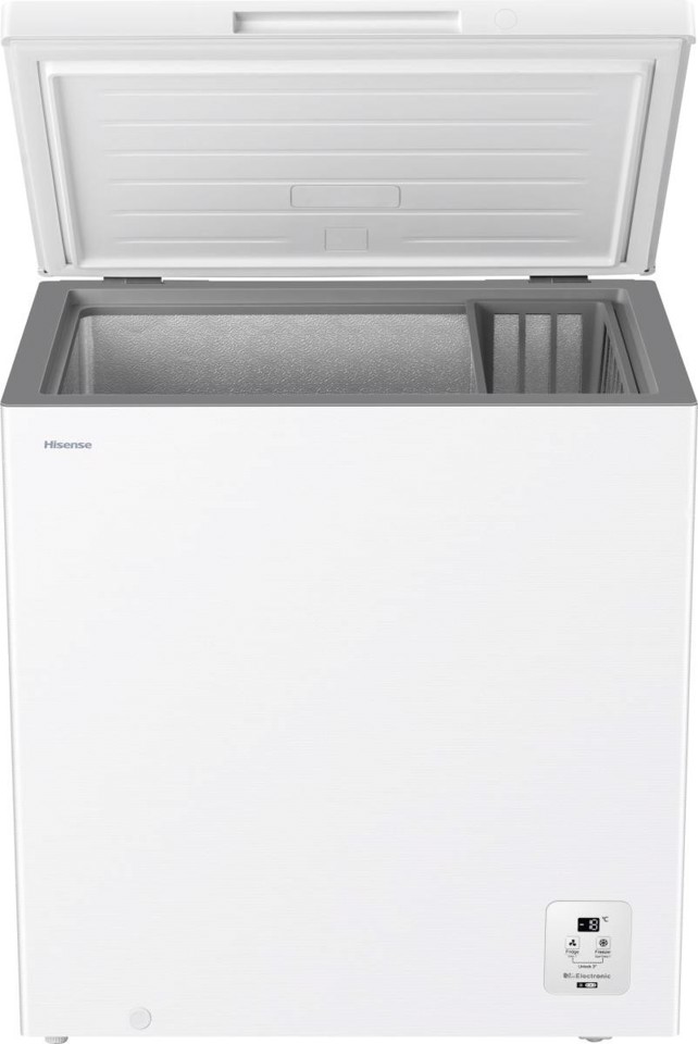 Hisense 20017492 congelatore Congelatore a pozzo Libera installazione 198 L Bianco