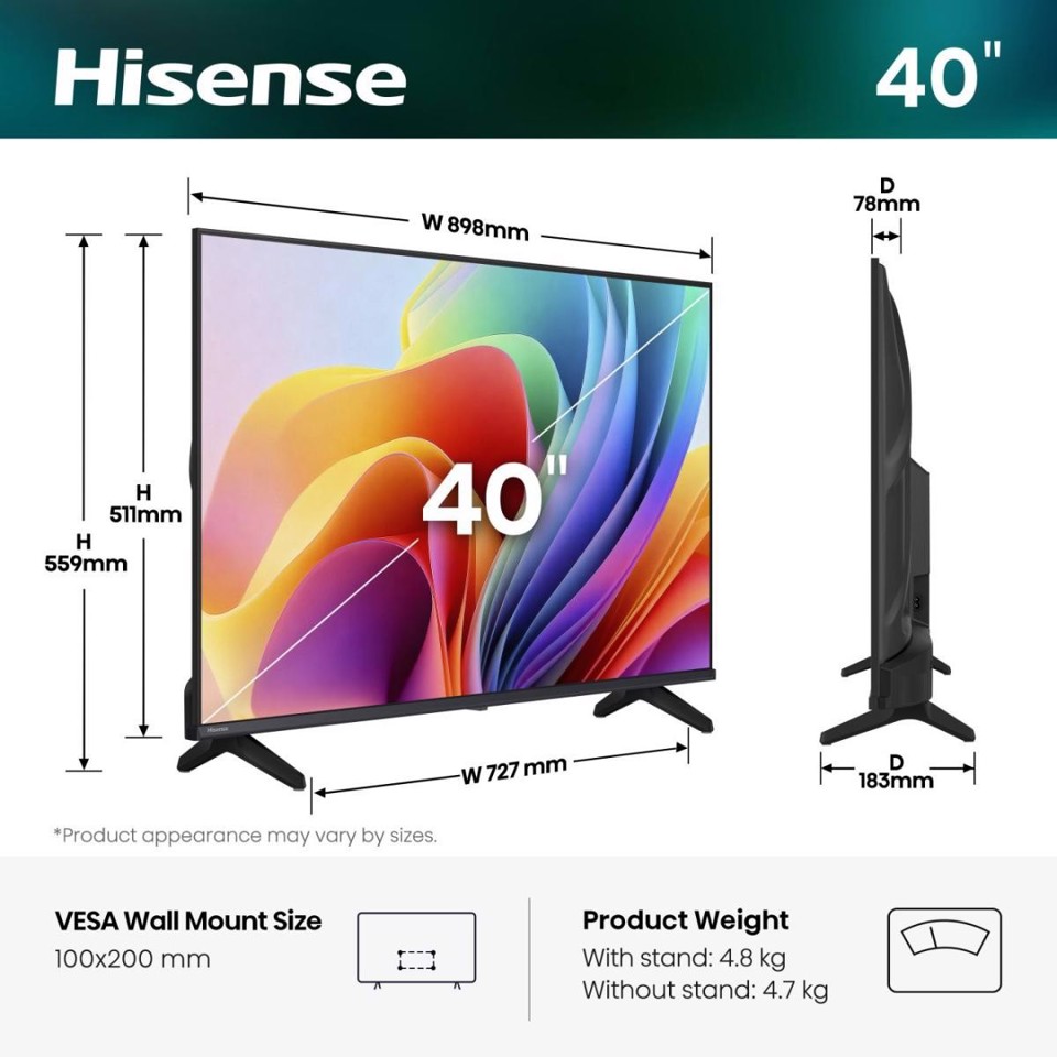 Hisense 40A49S